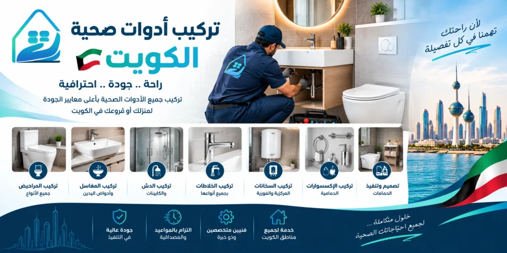 تركيب أدوات صحية