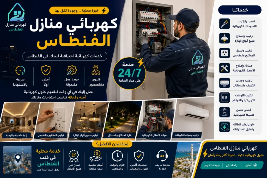كهربائي منازل الفنطاس
