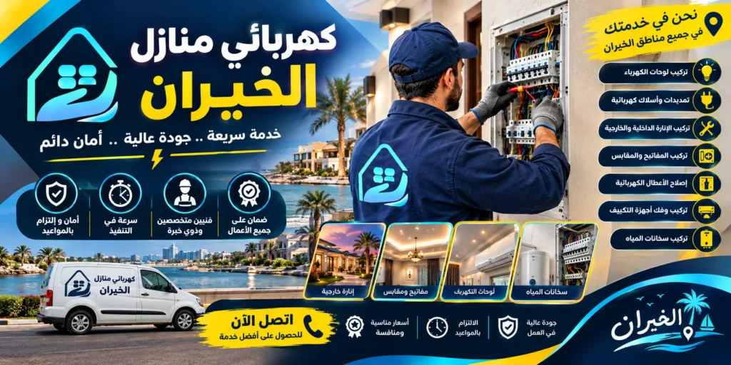 كهربائي منازل الخيران