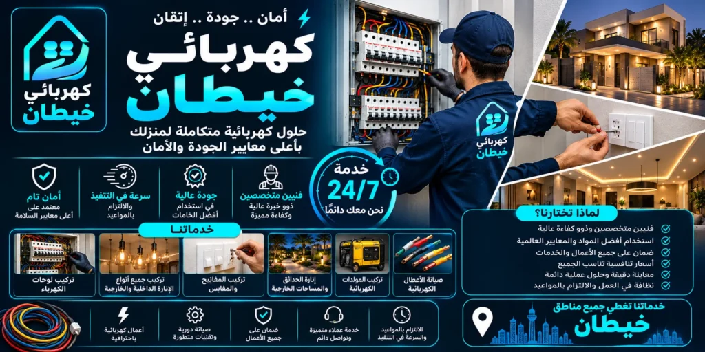 كهربائي منازل خيطان