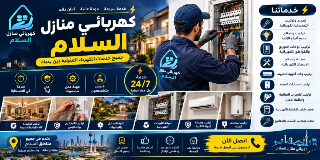 كهربائي السلام
